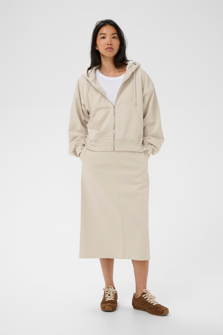 Veste zippée à capuchon Aliana - Haut décontracté et confortable