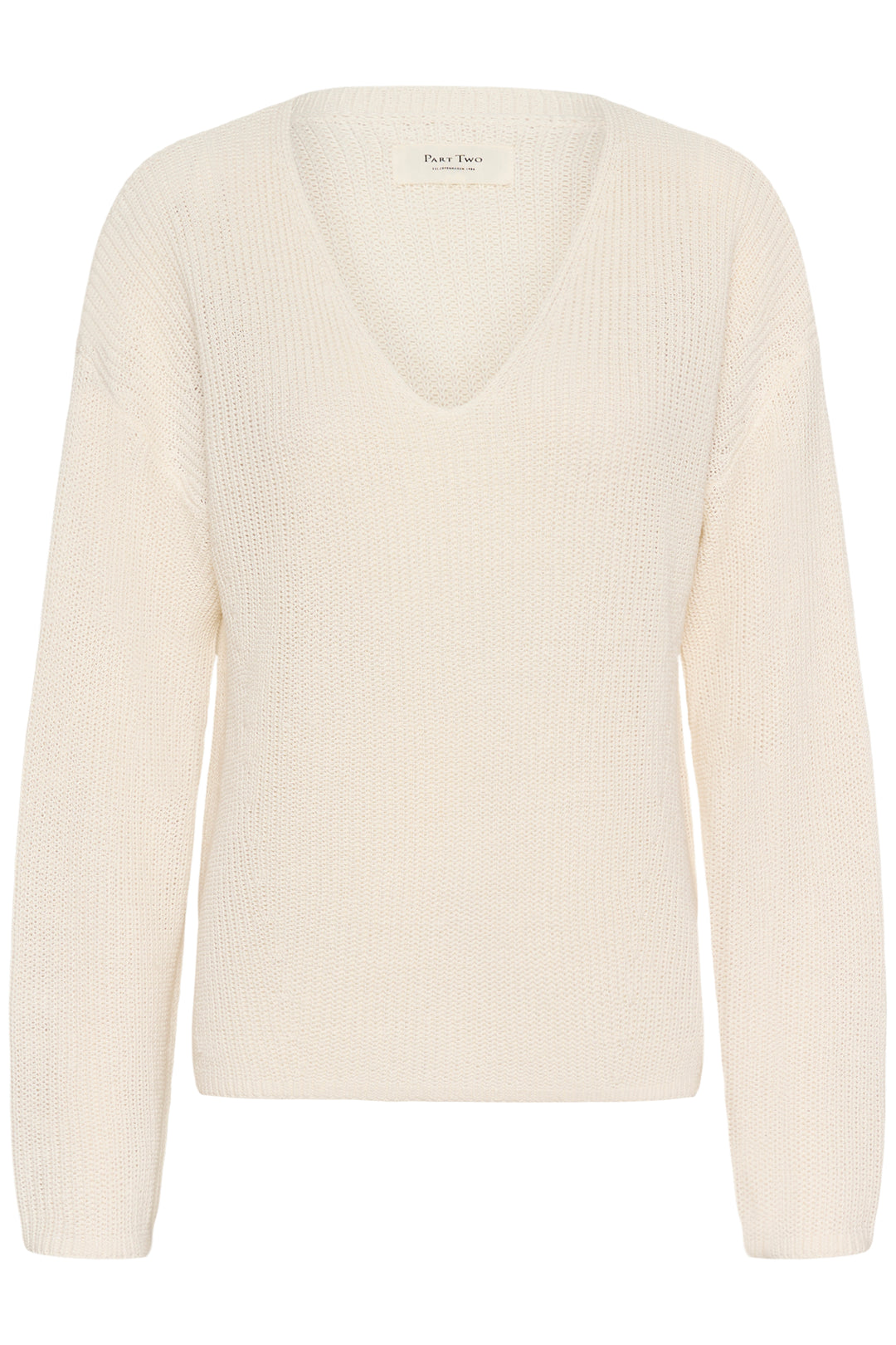 Pull à manches longues avec col en V Etronas