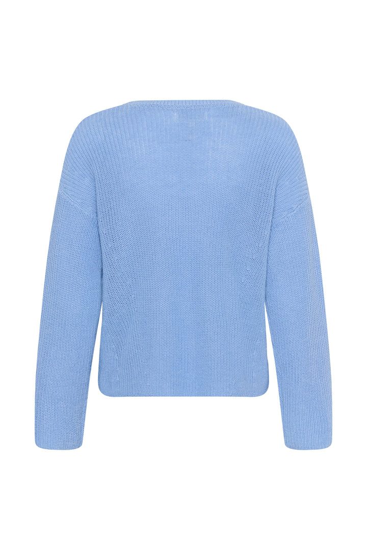 Pull à manches longues avec col en V Etronas