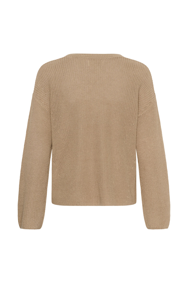 Pull à manches longues avec col en V Etronas