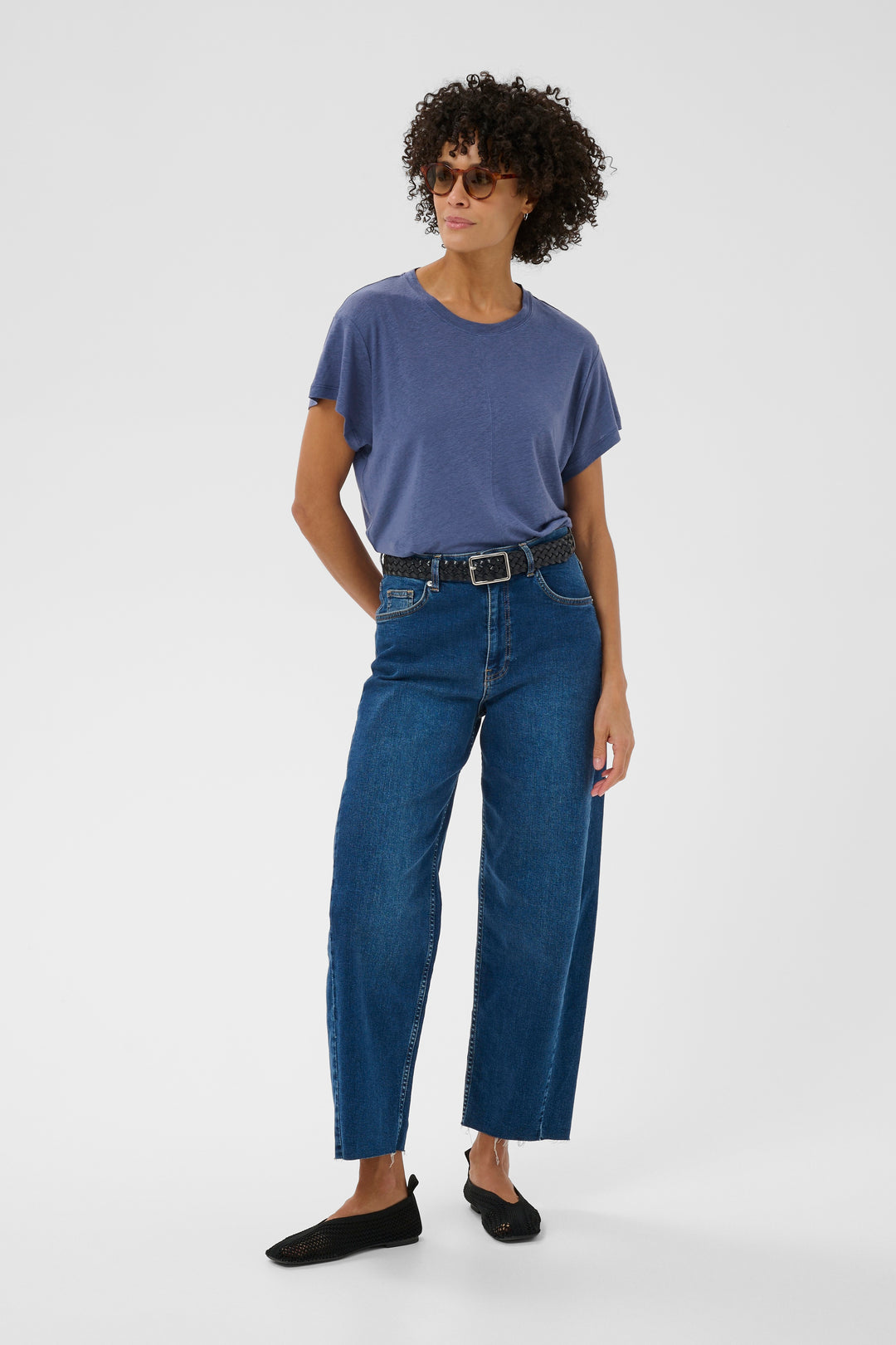 T-shirt Anemona - Lin et viscose respirants