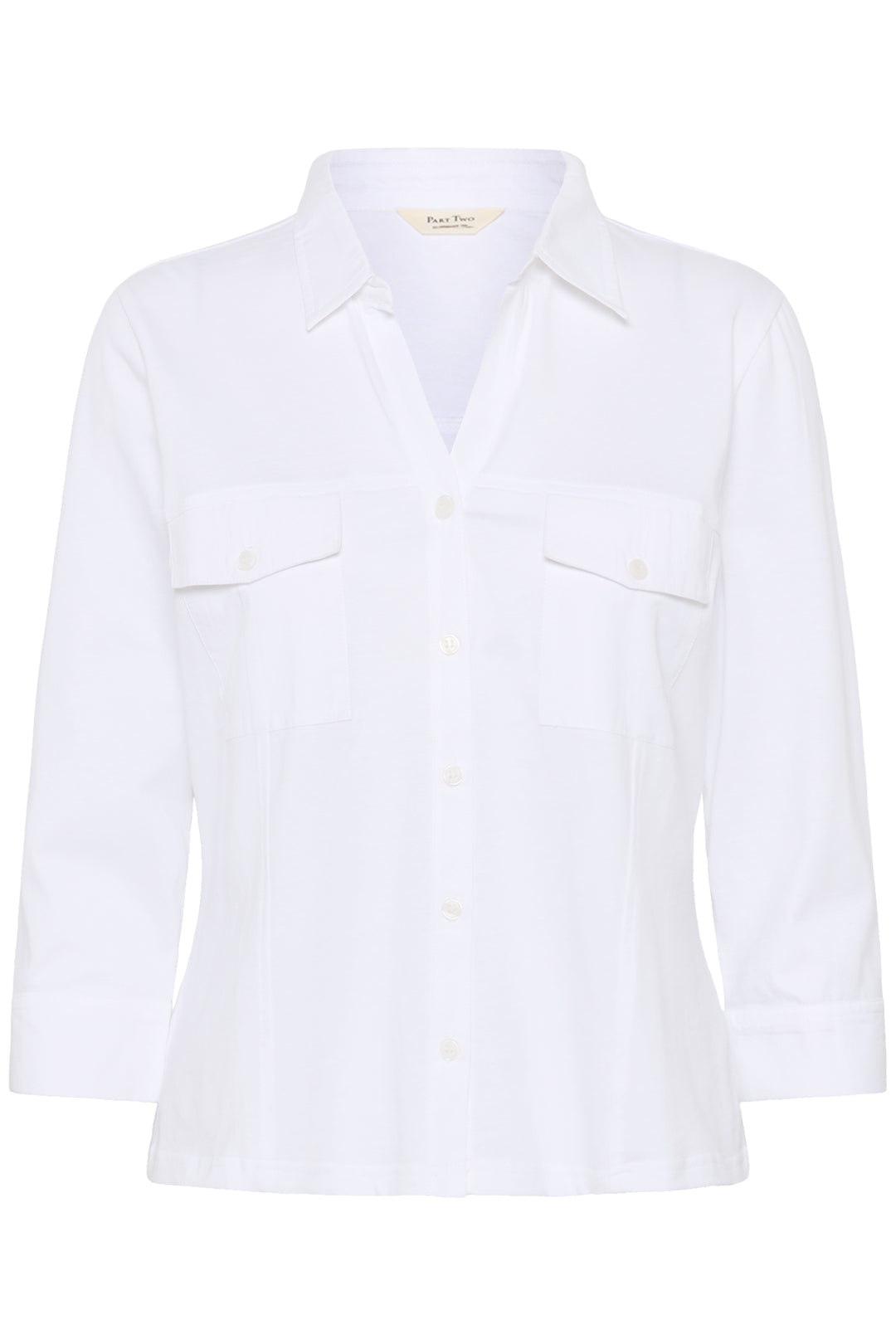 Anise Long-Sleeved Blouse - Organic Cotton and Classic Fit