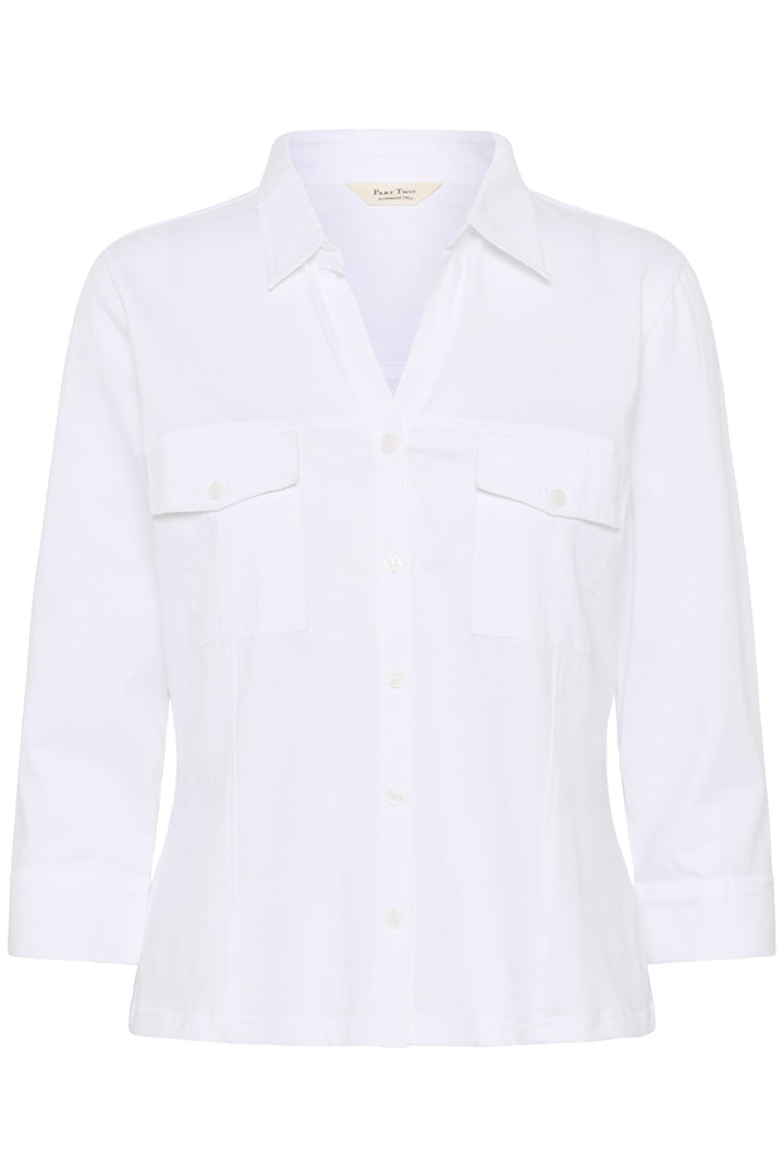 Anise Long-Sleeved Blouse - Organic Cotton and Classic Fit