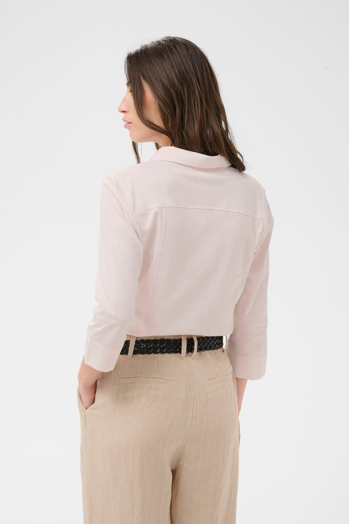 Anise Long-Sleeved Blouse - Organic Cotton and Classic Fit