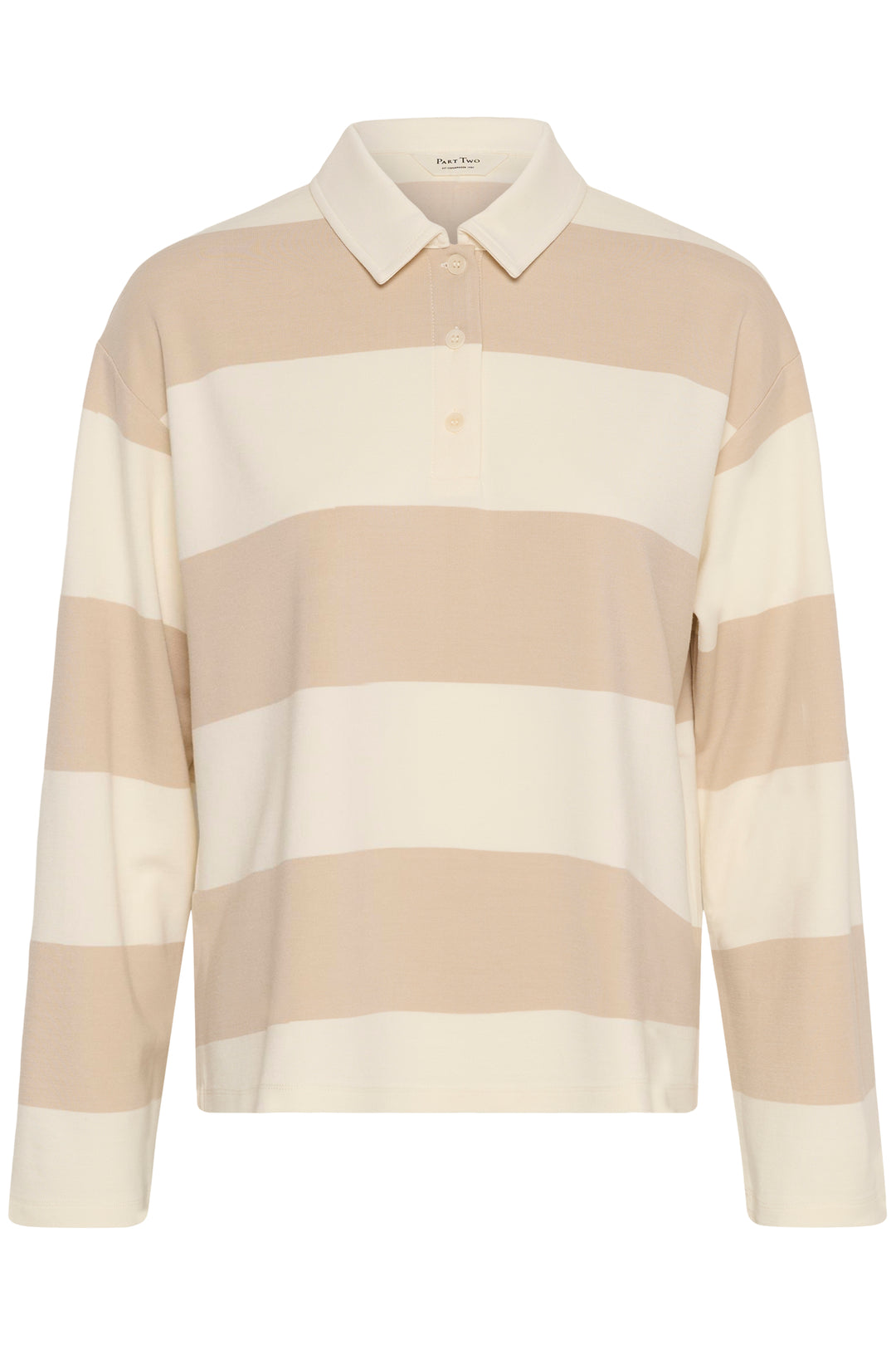 Polo rayé Amari – Maille souple et allure décontractée