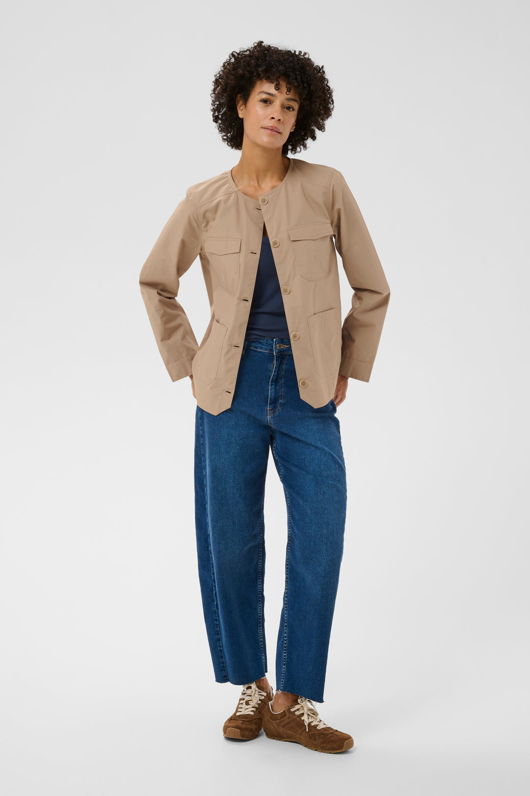 Aziza Jacket - Organic cotton and casual style