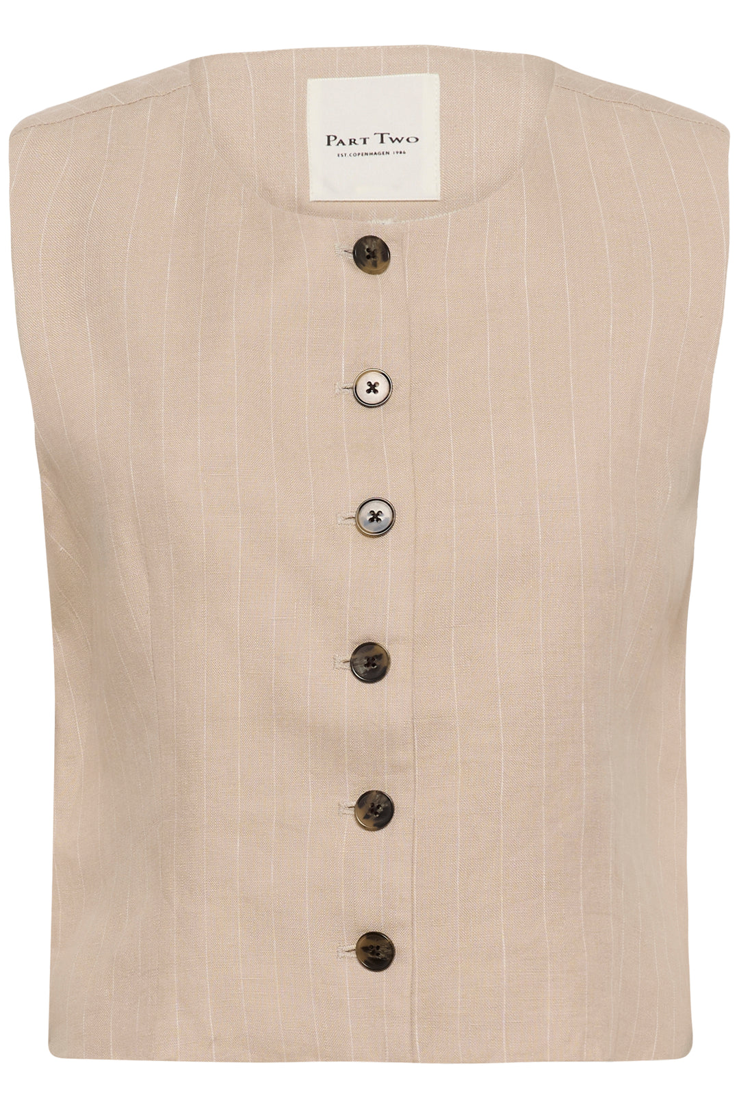 Gilet Azania - Lin écoresponsable et coupe structurée