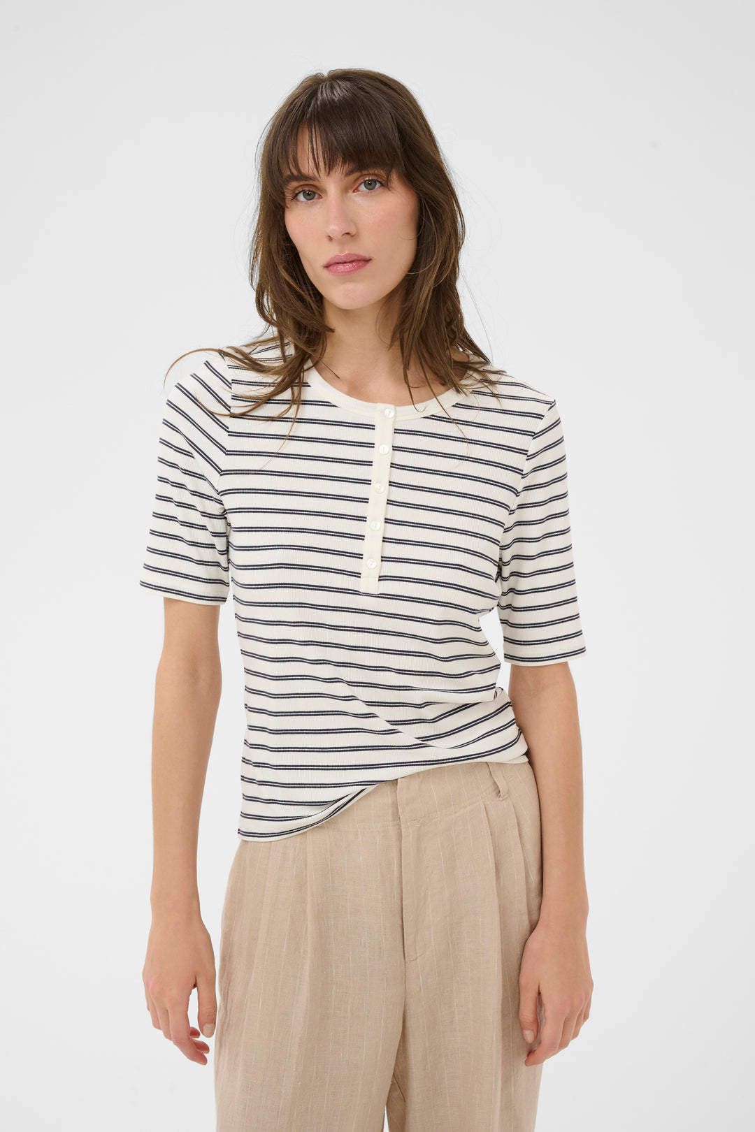 T-shit rayé Angelina - Viscose (LENZING™ ECOVERO™)