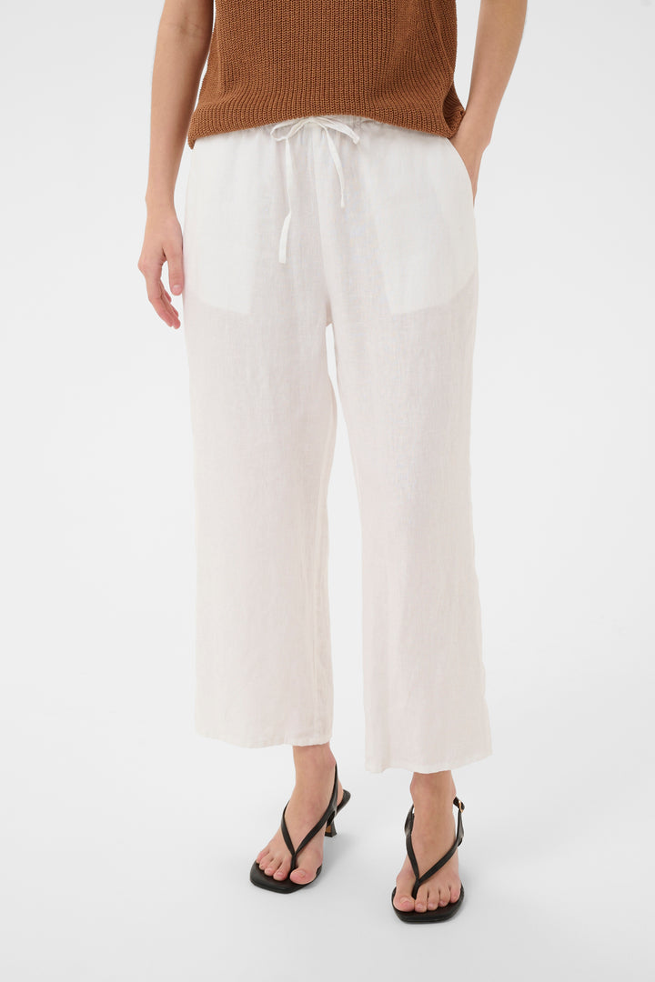 Berita linen trousers – Relaxed ankle length