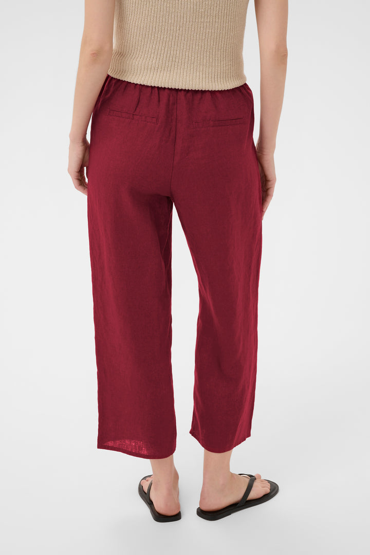 Berita linen trousers – Relaxed ankle length