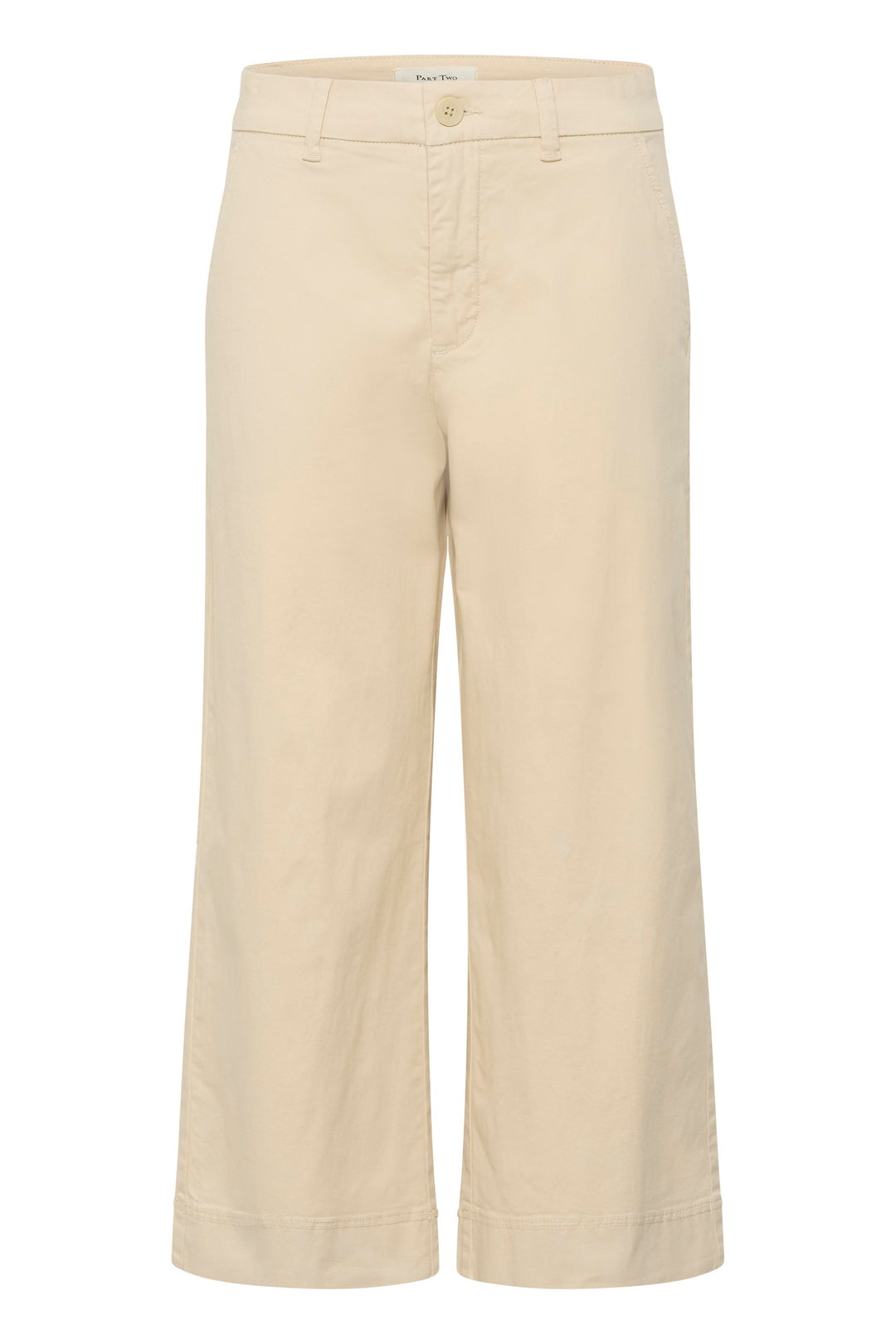 Pantalon en coton extensible Belmay – Coupe régulière longueur cheville