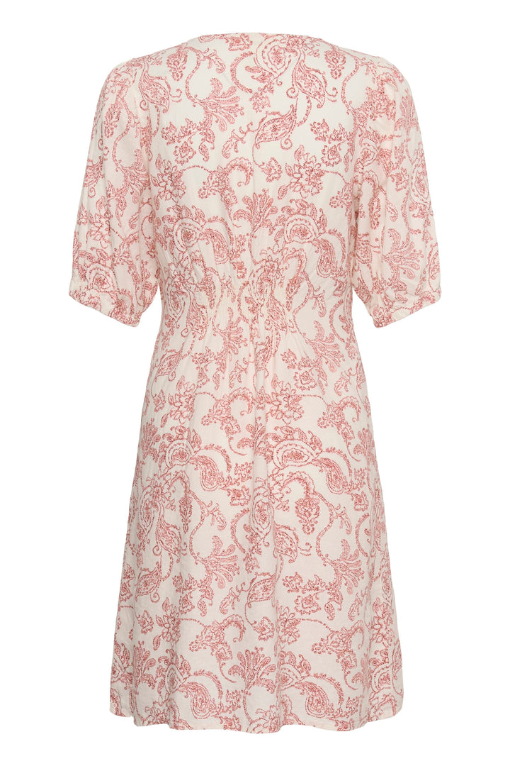 Benete Delicate Print Dress - Linen and Viscose (LENZING™ ECOVERO™)