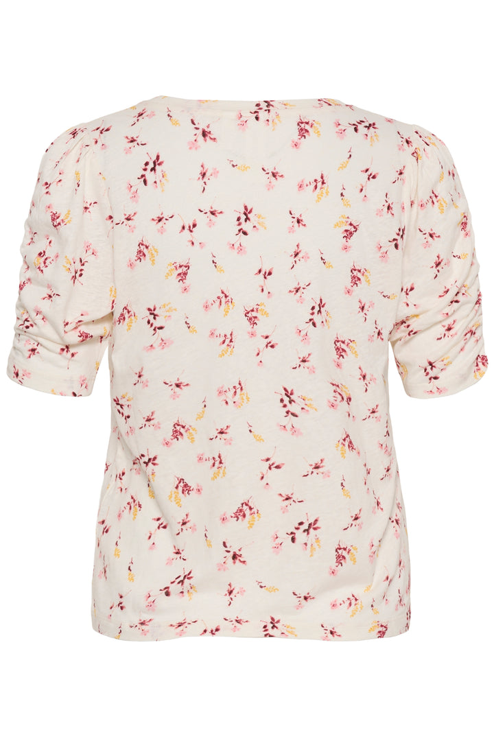 T-shirt imprimé floral Brizette – Lin et viscose