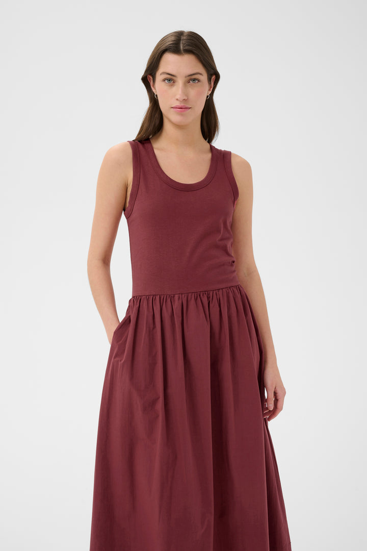 Bodhi long jersey dress – Organic cotton