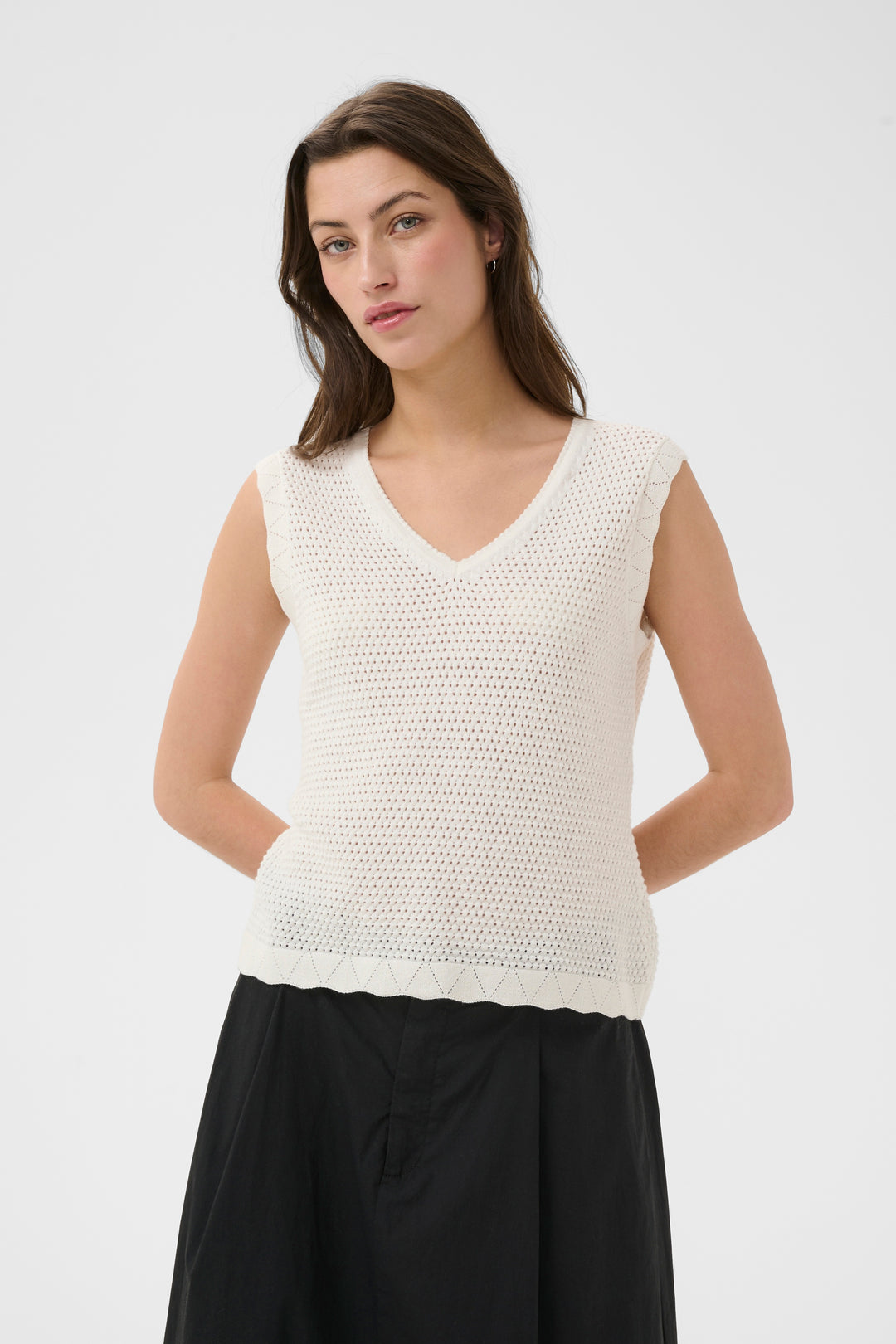 Bolissa Sleeveless Sweater - 100% organic cotton