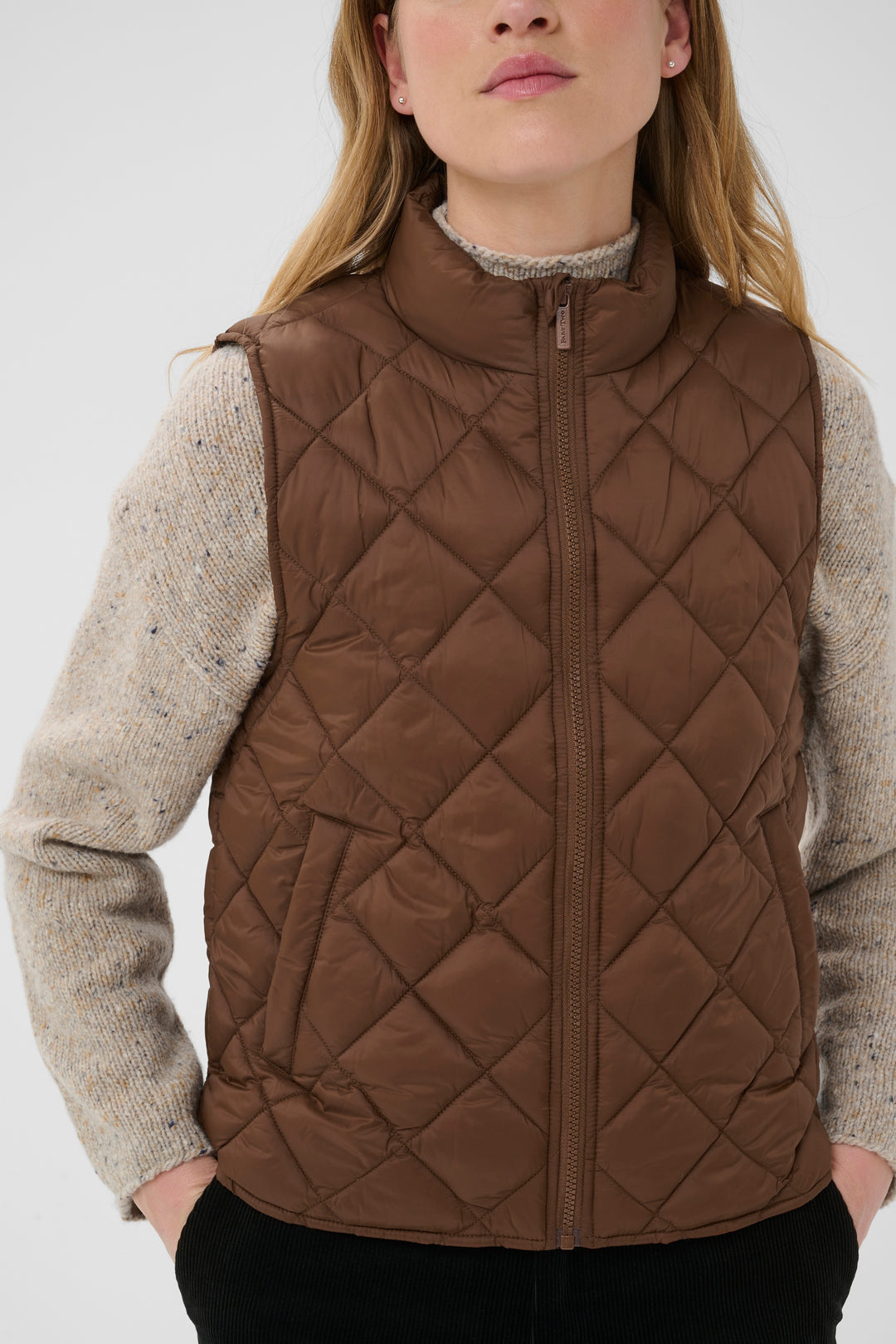Veste sans manches Carlota - Un essentiel matelassé écoresponsable **