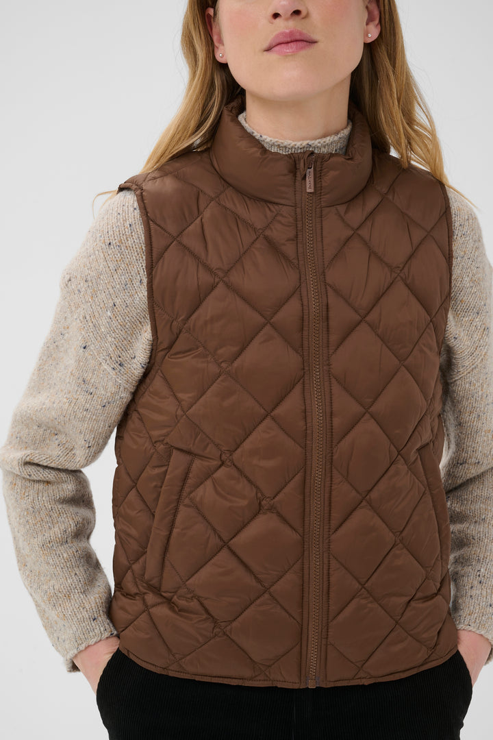 Veste sans manches Carlota - Un essentiel matelassé écoresponsable **