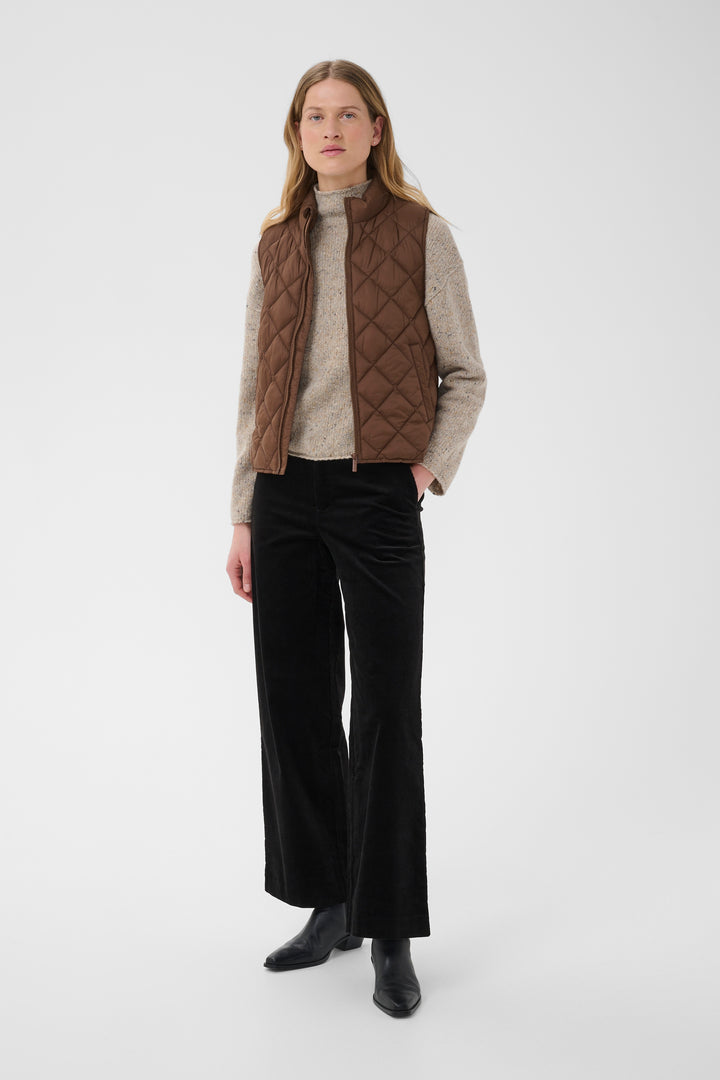 Veste sans manches Carlota - Un essentiel matelassé écoresponsable **