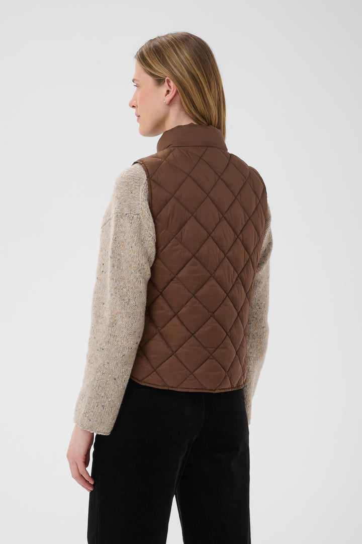 Veste sans manches Carlota - Un essentiel matelassé écoresponsable **