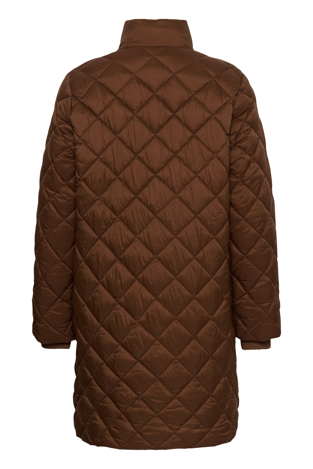 Manteau long matelassé Olilana - Fait de matériaux recyclés