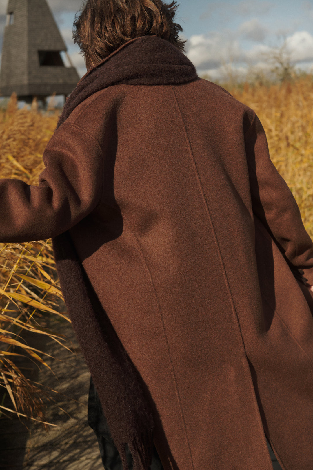 Manteau long Lorelaiana - En laine recyclée