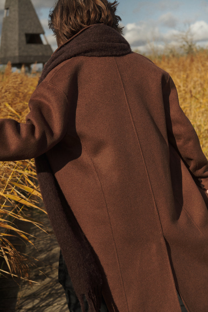 Manteau long Lorelaiana - En laine recyclée