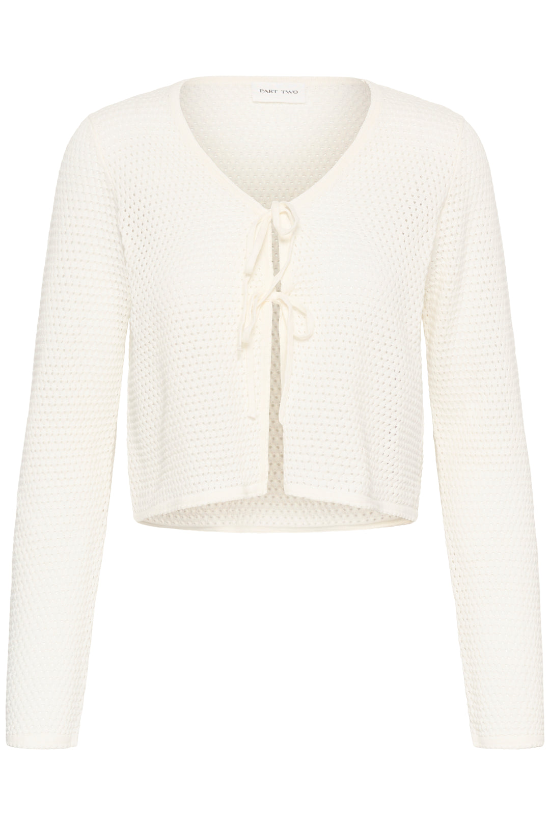 Rosefina organic cotton cardigan – Fitted knit