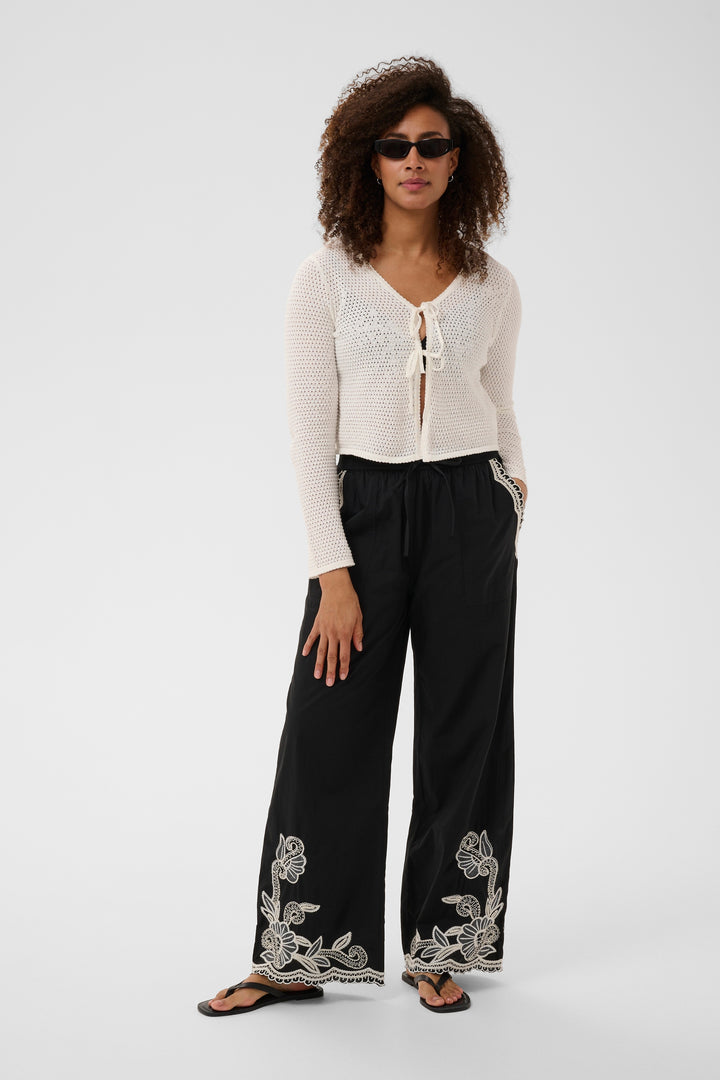 Rosefina organic cotton cardigan – Fitted knit