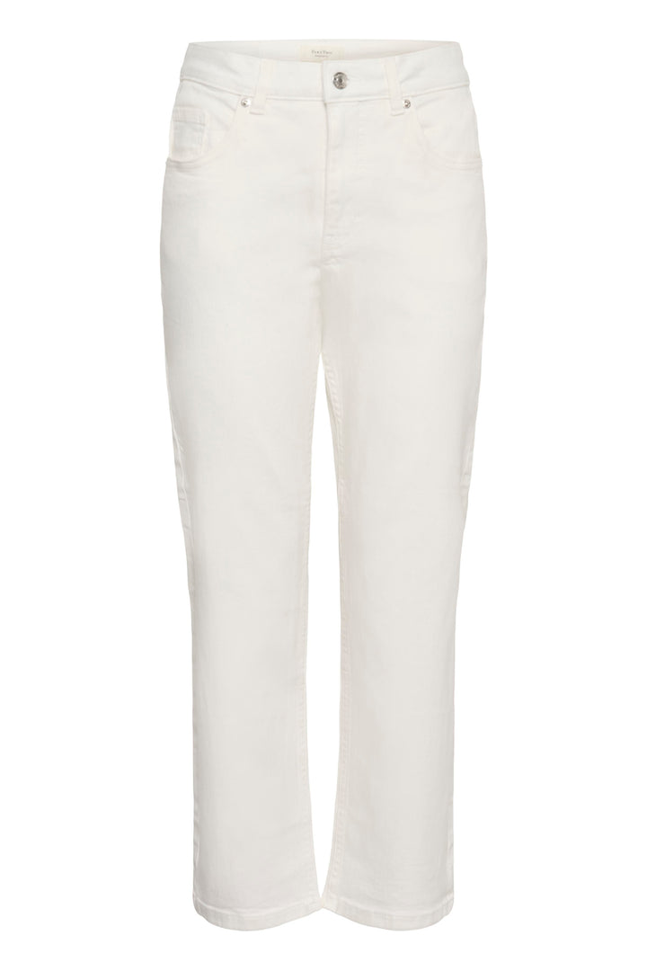 Jeans blanc Judyas - Confort extensible et denim écoresponsable