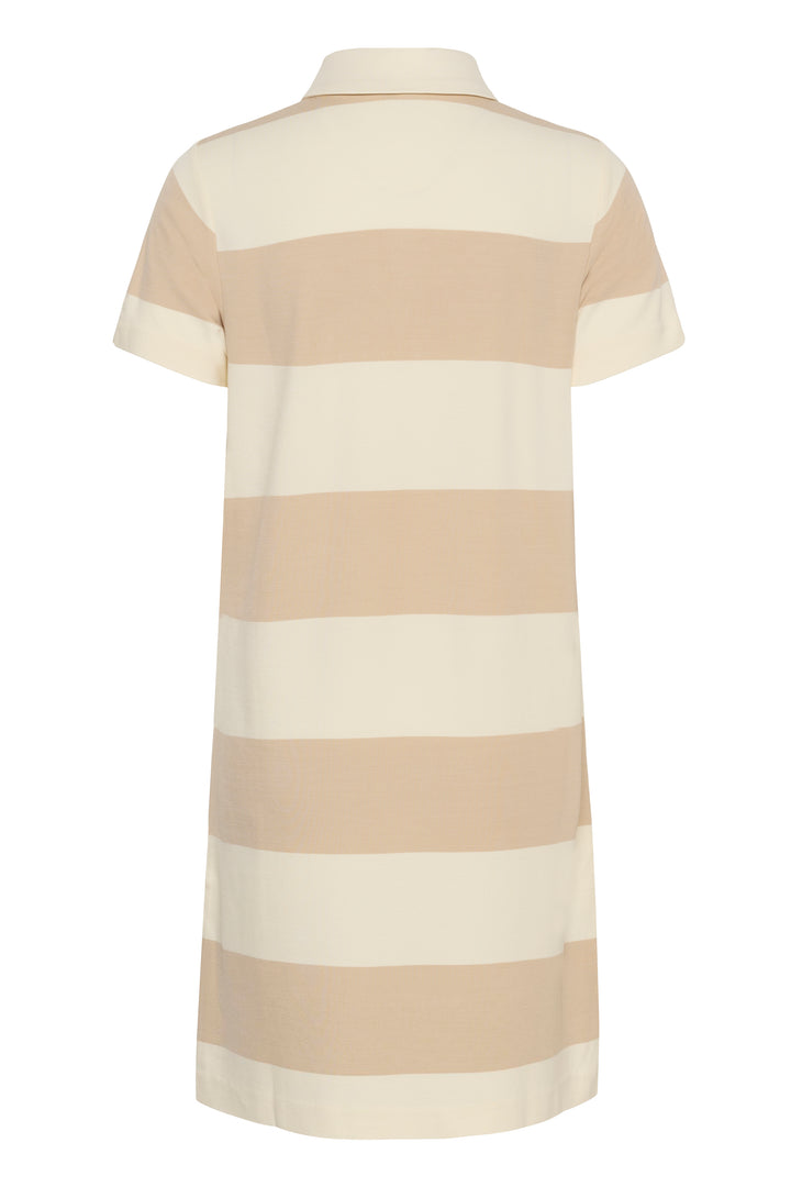 Robe rayée esprit polo Elivia – Confort fluide et allure moderne