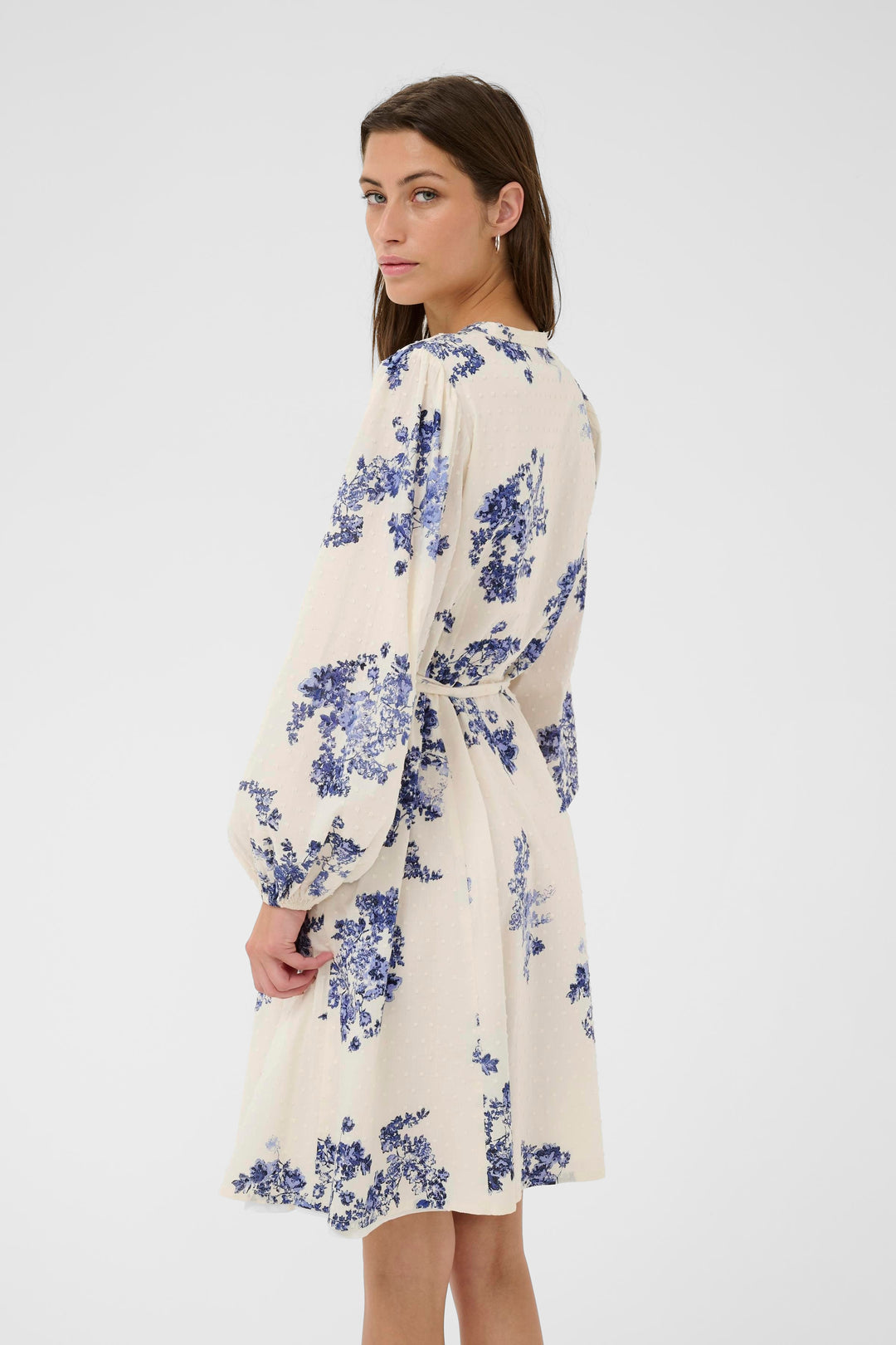 Robe en coton biologique Avira - Imprimé floral