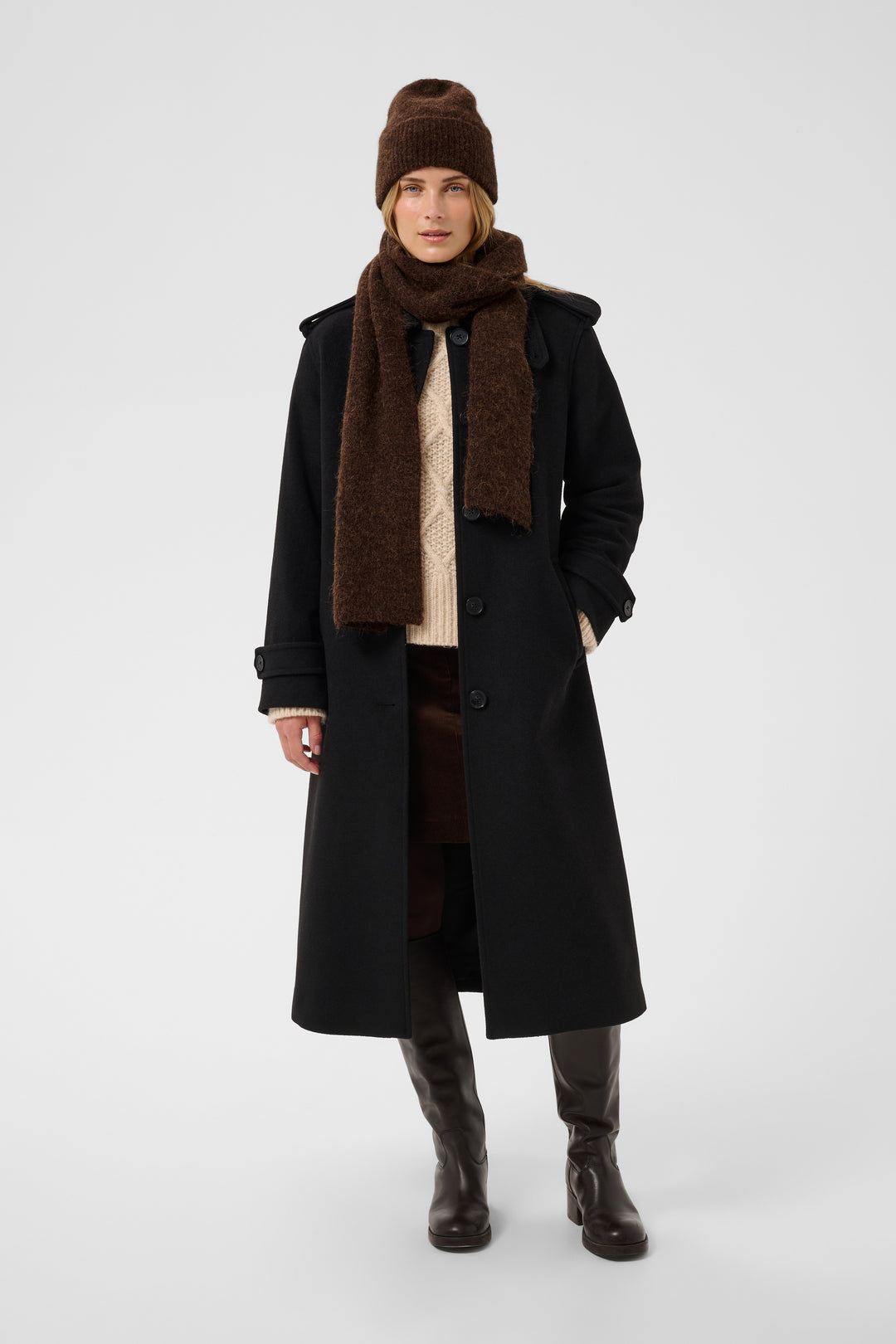 Foulard en alpaga et laine Svea - Un accessoire à la texture ultra-douce