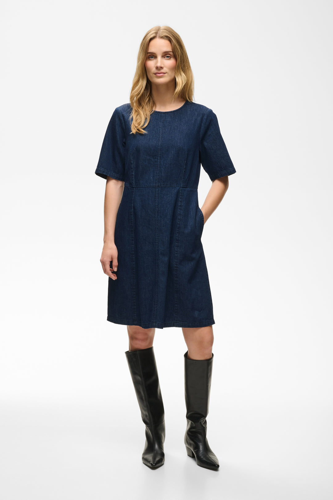 Robe longue Carrera - Toile de coton tenue et confort naturel