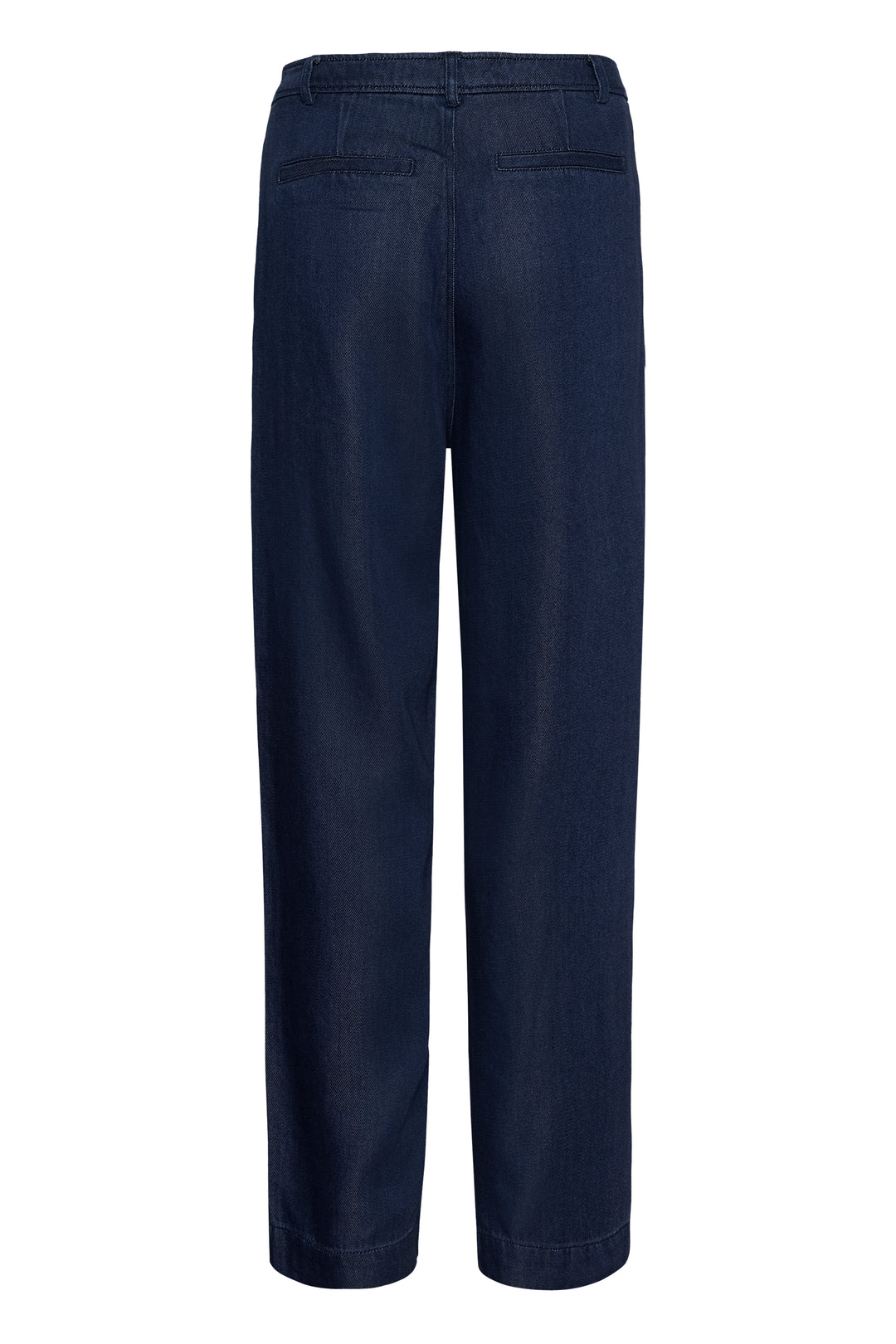 Pantalon en denim de coton Colleena - Coupe ample et taille haute