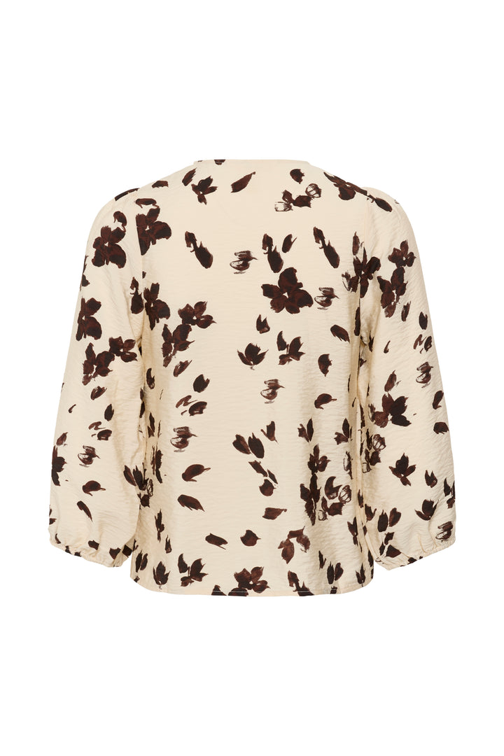 Chemise en viscose Ecovero mélangée Channie - Imprimé floral