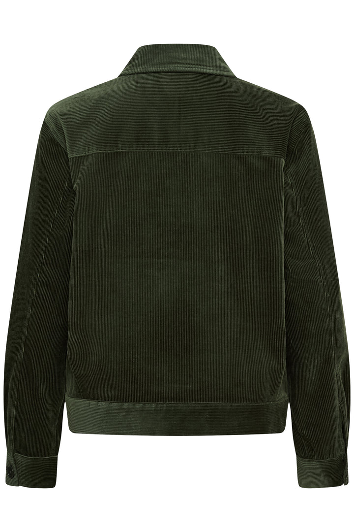 Veste en coton mélangé Constanze - Court et structuré à boutonnage simple