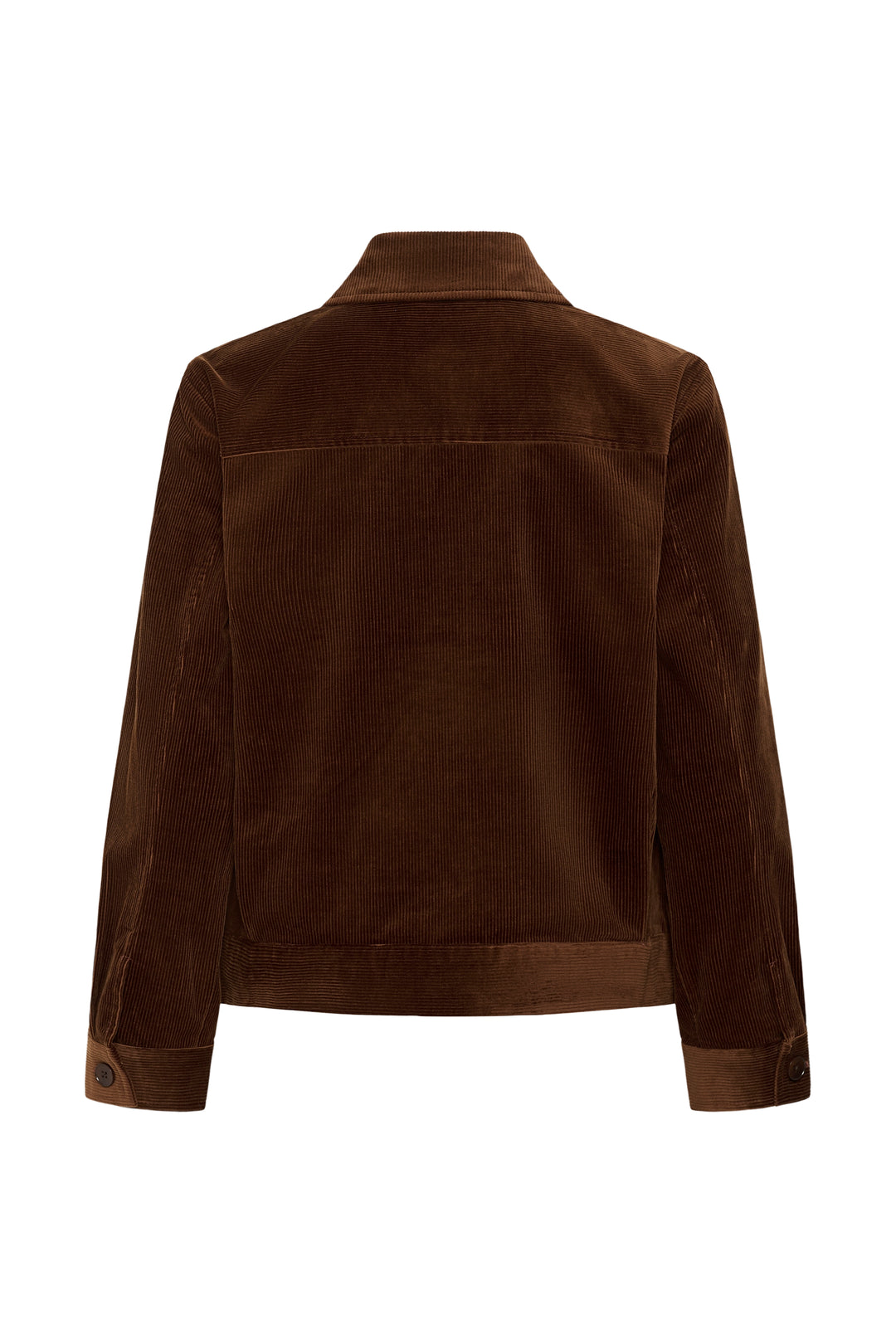 Veste en coton mélangé Constanze - Court et structuré à boutonnage simple