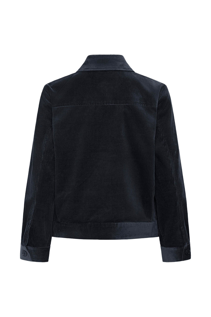 Veste en coton mélangé Constanze - Court et structuré à boutonnage simple