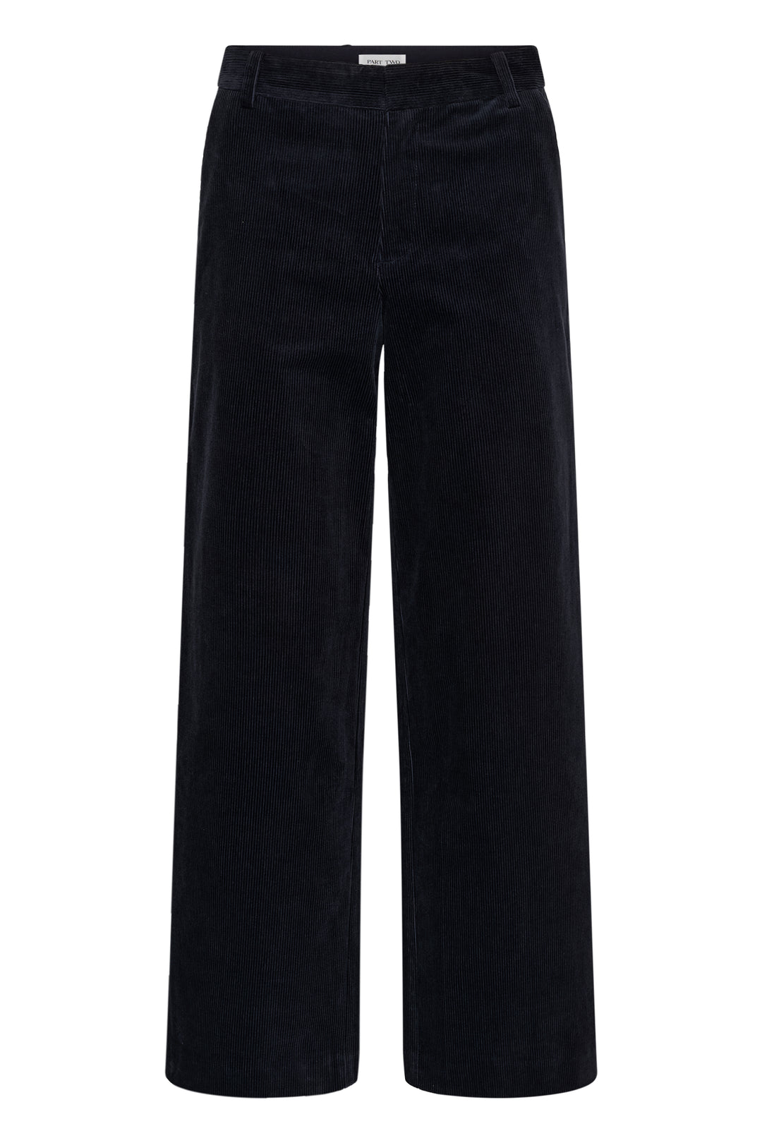 Pantalon en coton mélangé Columba - Bas droit et extensible au fini texturé