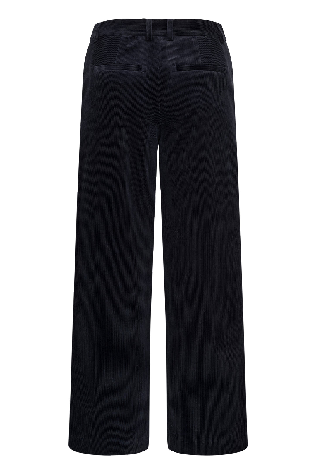 Pantalon en coton mélangé Columba - Bas droit et extensible au fini texturé