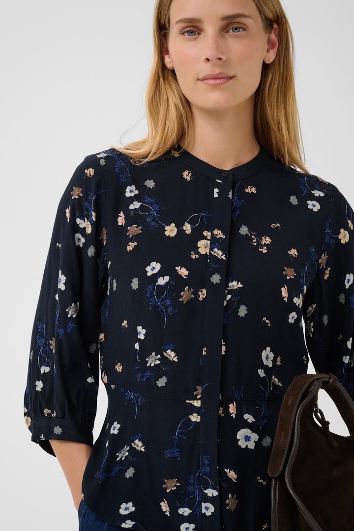 Chemise en viscose mélangée Constantina - À motif floral