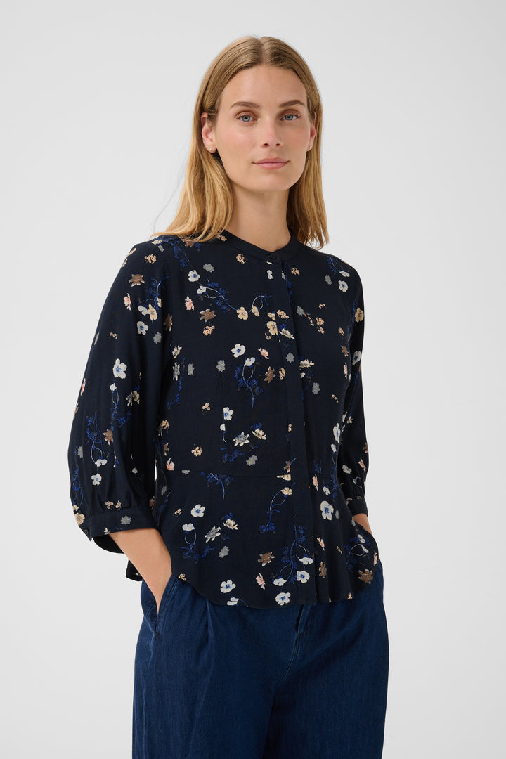 Chemise en viscose mélangée Constantina - À motif floral