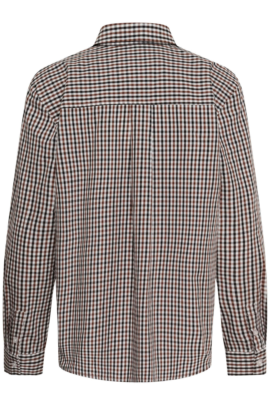 Chemise en coton biologique Chrestella - Boutonné à motif géométrique