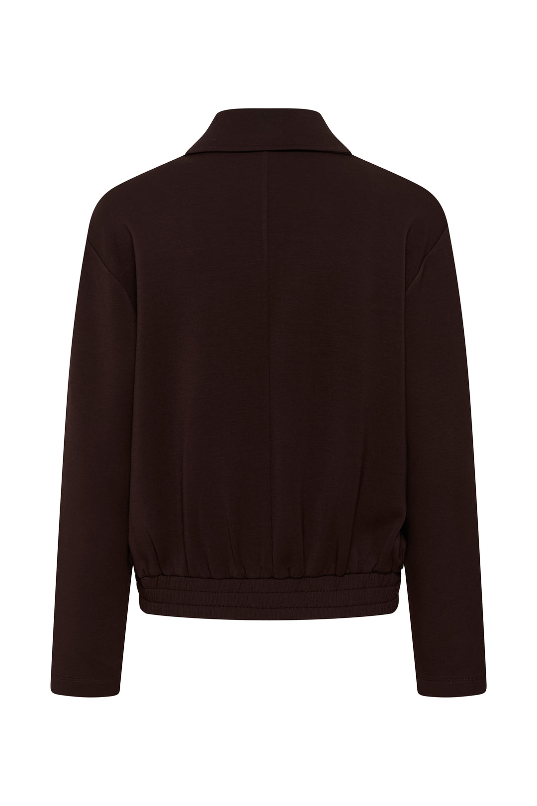 Cardigan zippé en viscose Ecovero mélangée Chenaya - Légère à col polo