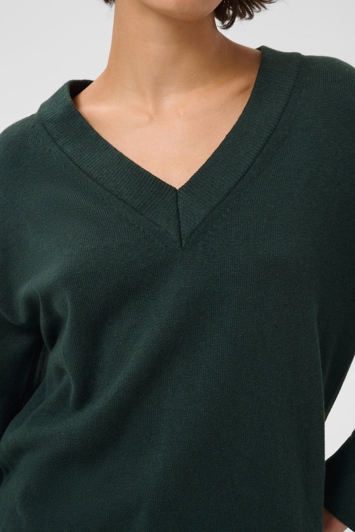 Pull à encolure en V Charlin - En coton et cachemire