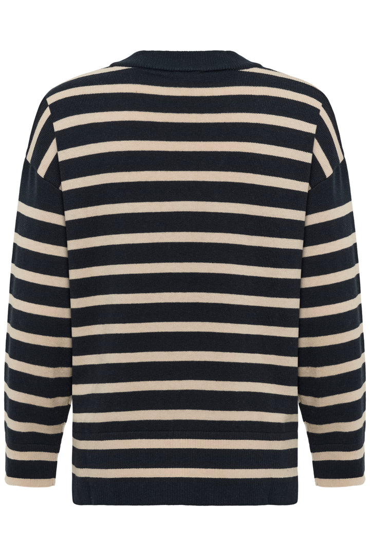 Pull à encolure en V Charlin - En coton et cachemire