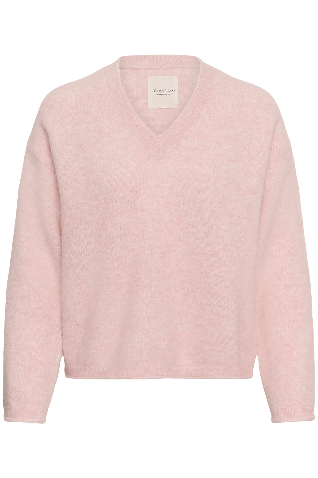 Pull en laine et alpaga mélangés Chanilla - À col en V