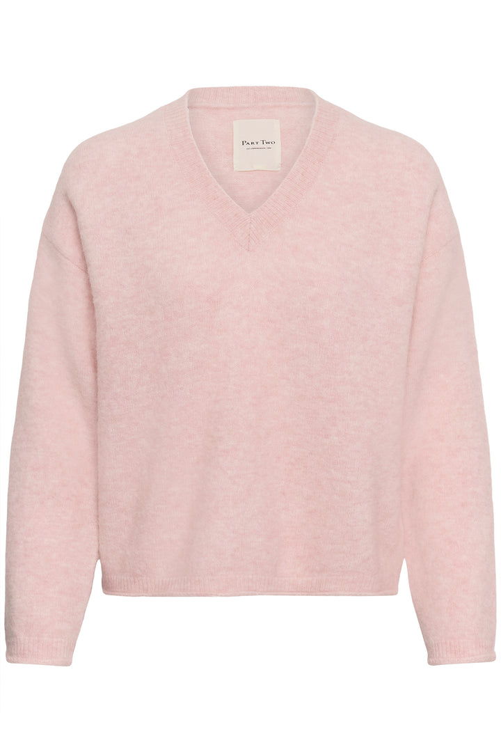 Pull en laine et alpaga mélangés Chanilla - À col en V