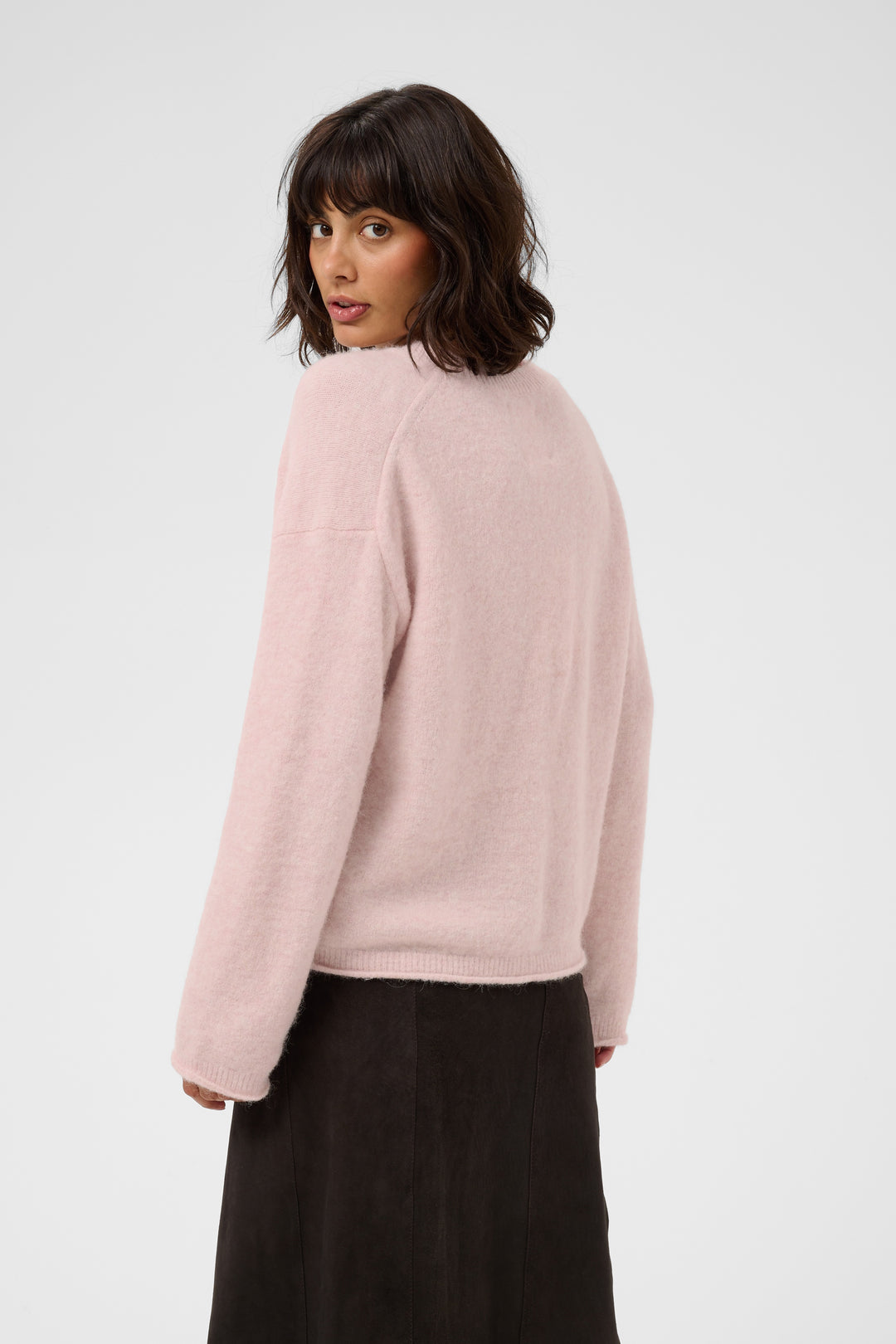 Pull en laine et alpaga mélangés Chanilla - À col en V