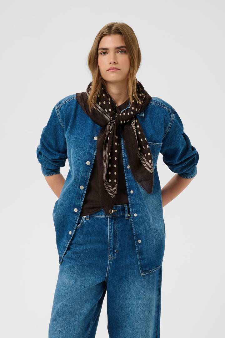 Foulard Celesta - Accessoire polyvalent en pure laine